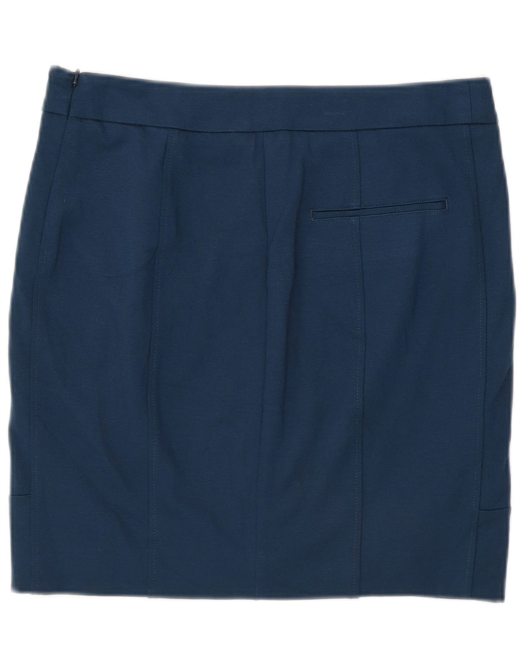 Calvin Klein Dame Mini-nederdel US 4 Small W28 Blue Viscose