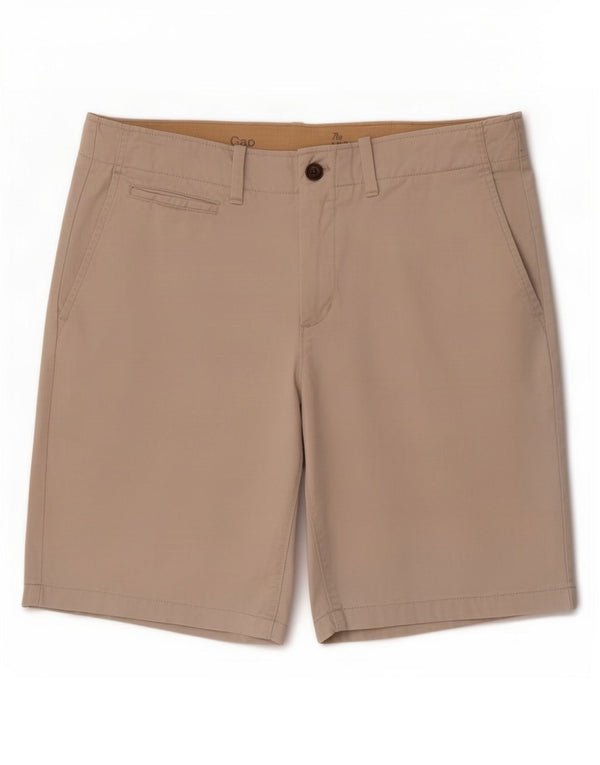 Gap Herre Chino Shorts Large W34 Beige Bomuld