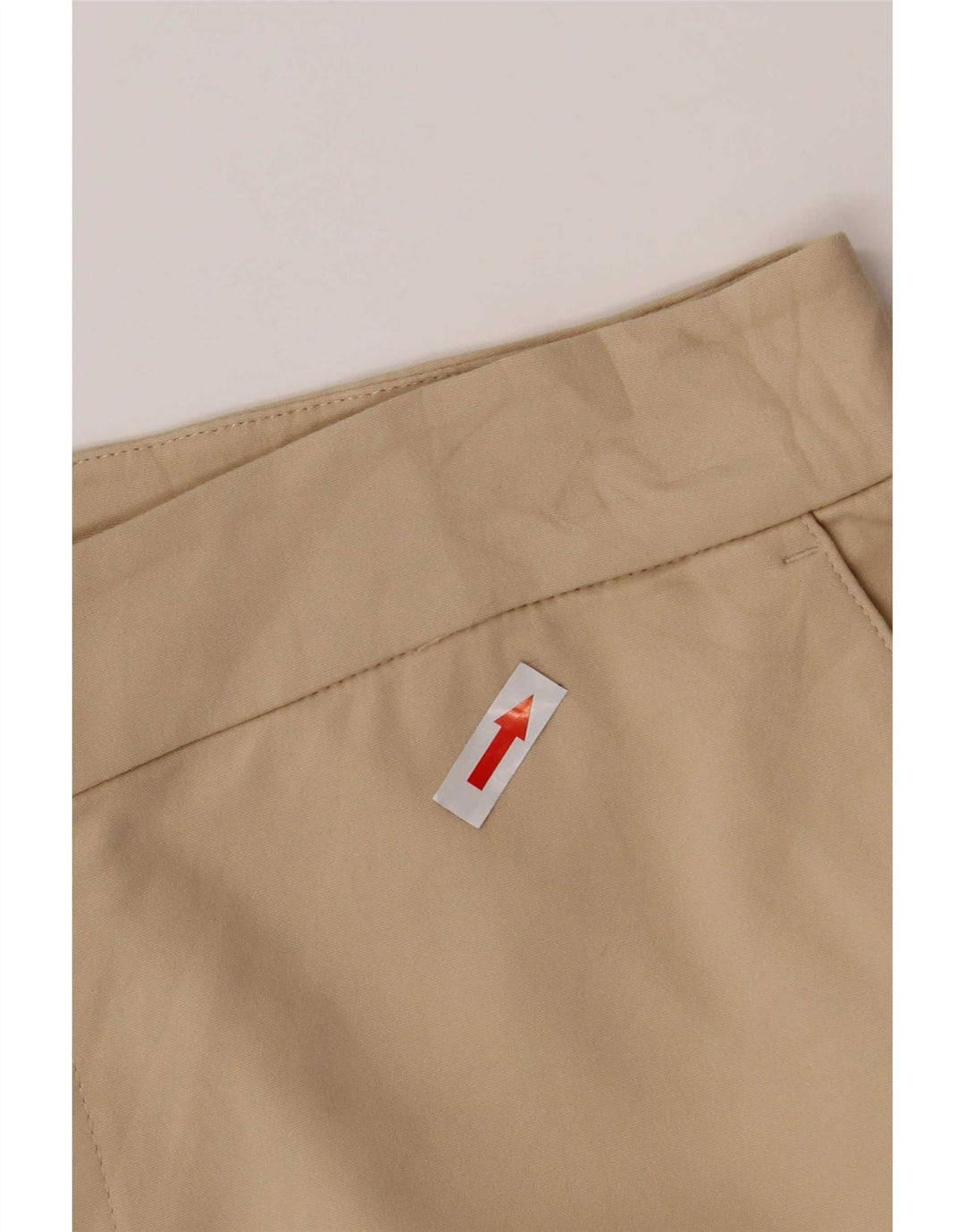 Chaps Chino Shorts til kvinder US 8 Medium W32 Beige Bomuld