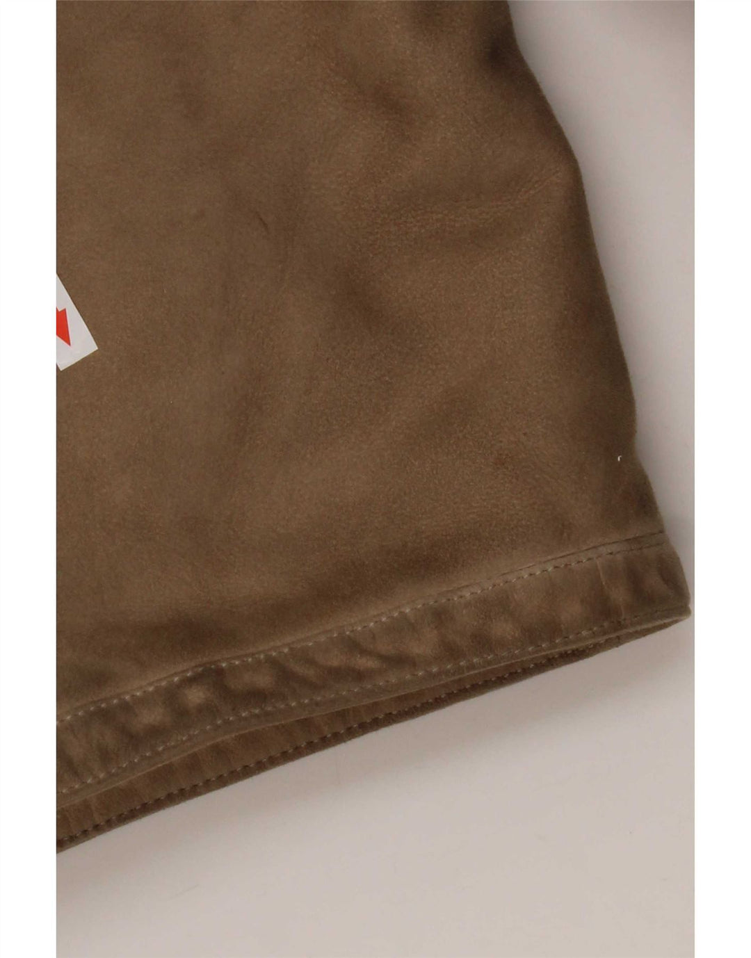 Vintage Dame 3/4 ærme Shearling Coat UK 14 Medium Beige