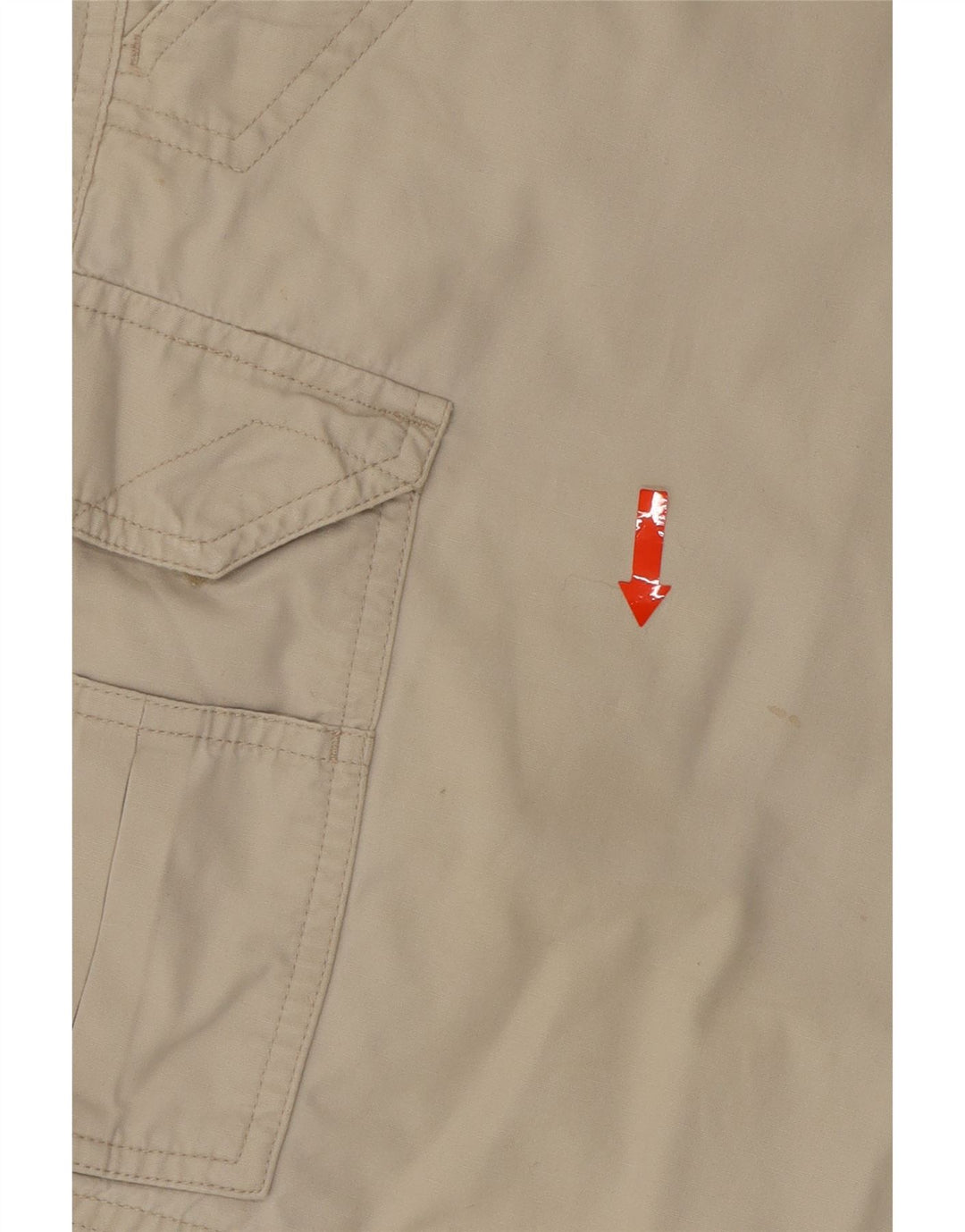 COLUMBIA Mens Cargo Shorts Large W36  Beige Cotton Vintage Columbia and Second-Hand Columbia from Messina Hembry 