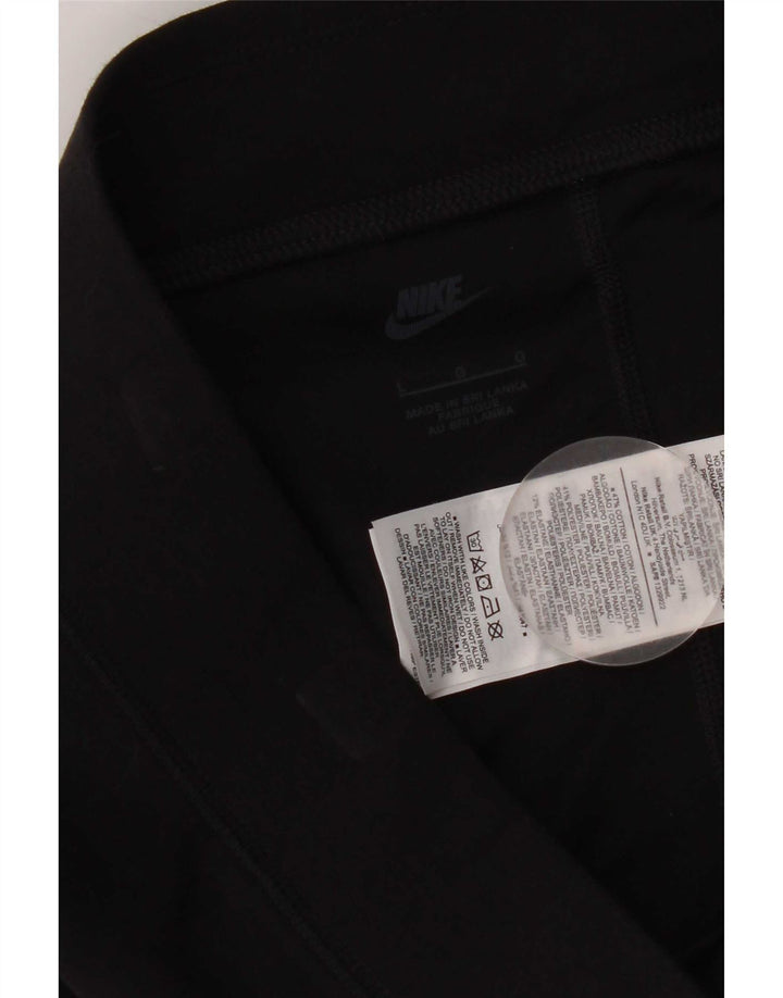 Nike Dame Grafiske Leggings UK 16 Large Black Bomuld