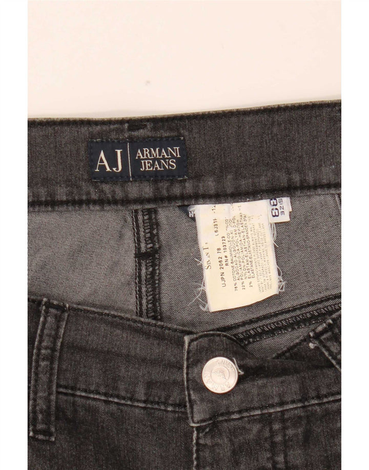 Armani Herre Slim Jeans W33 L29 Sort Bomuld