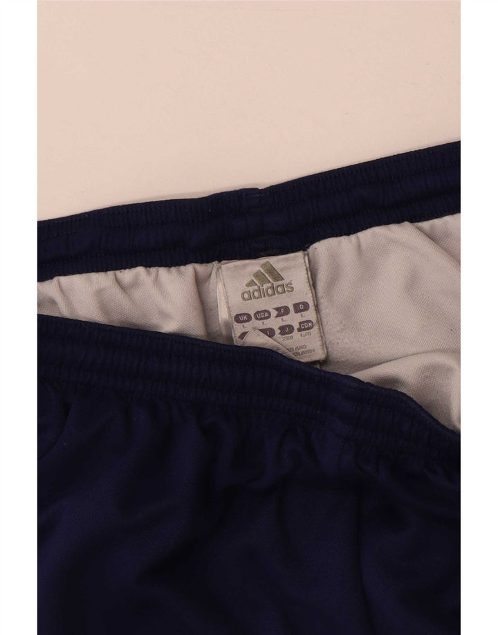 Adidas Sportsshorts til mænd store marineblå polyester