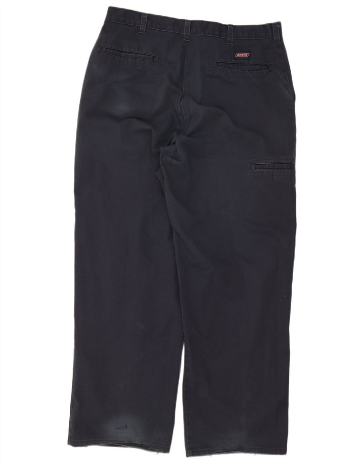 Dickies Straight Chino-bukser til mænd W34 L30 Marineblå
