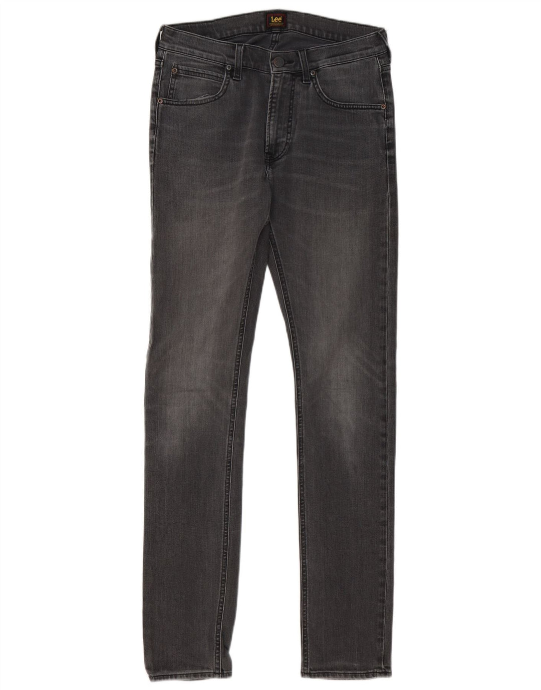 Lee Dame Luke Slim Jeans W30 L34 Grå Bomuld