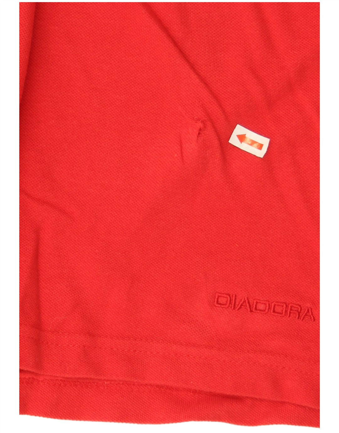 Diadora herre poloshirt 2XL rød bomuld