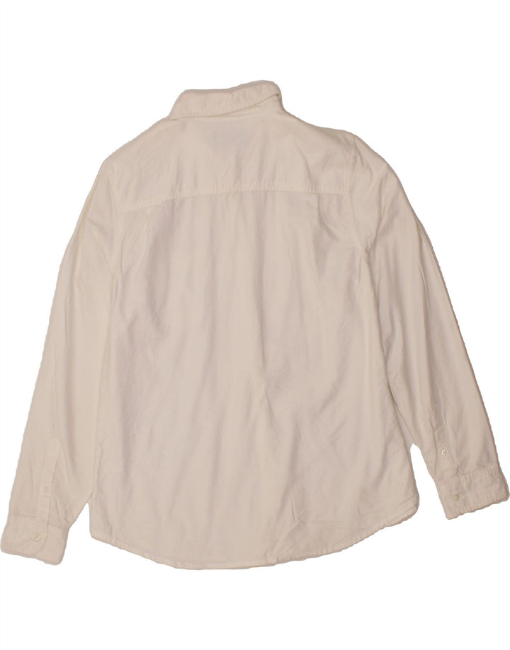 EDDIE BAUER Womens Shirt UK 16 Large White Cotton Vintage Eddie Bauer and Second-Hand Eddie Bauer from Messina Hembry 