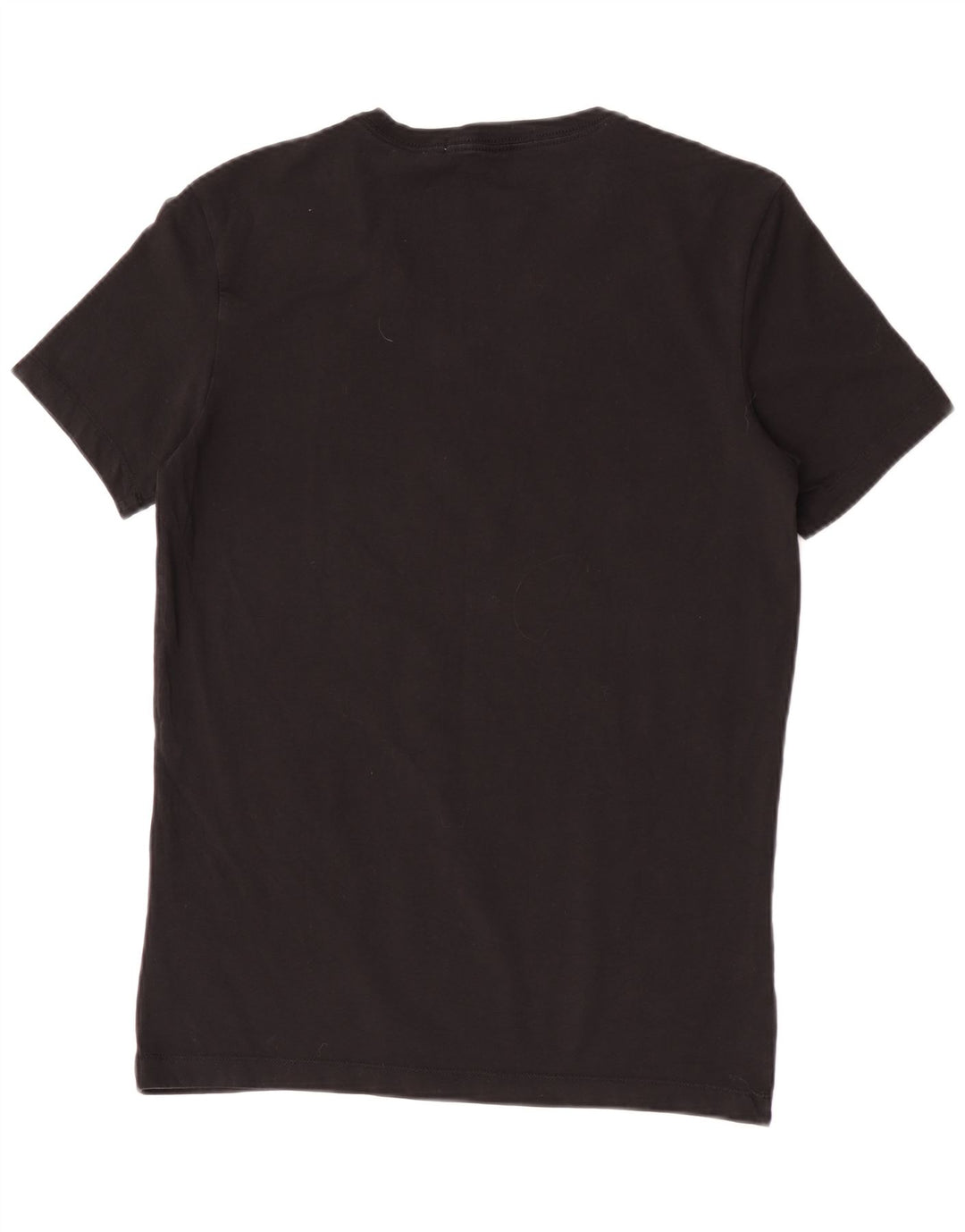 Calvin Klein Jeans Dame T-Shirt Top Stor Sort Bomuld