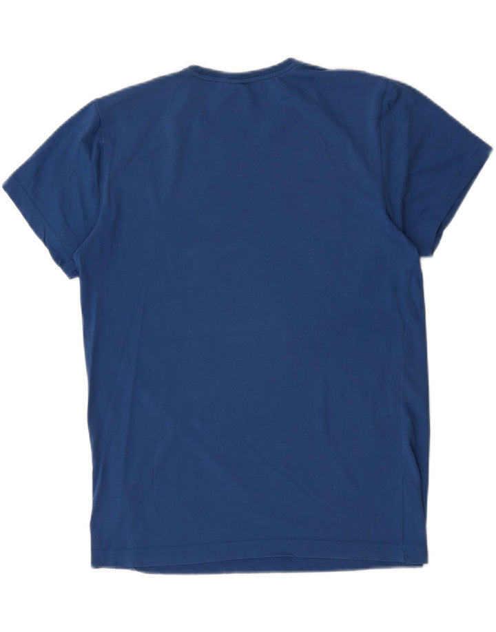 Adidas Grafisk T-shirt top til mænd, lille blå bomuld