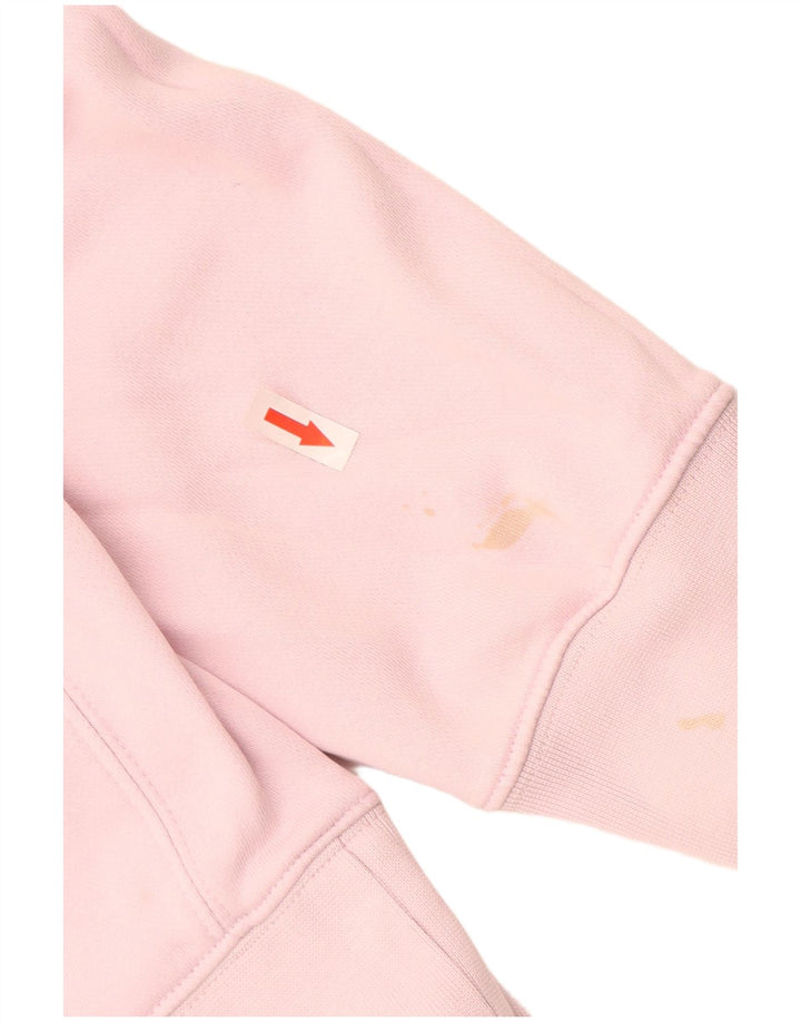 NIKE Mens Sweatshirt Jumper XL Pink Cotton