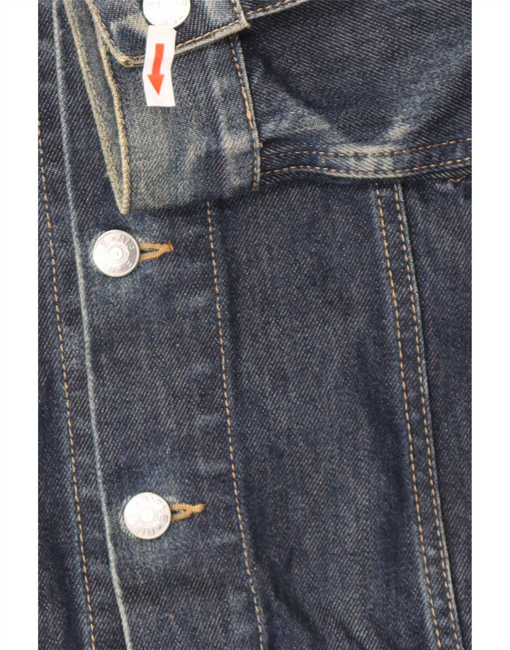 Rifle Herre denimjakke UK 38 Medium Navyblå Bomuld