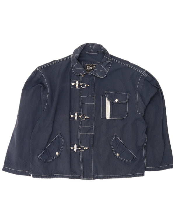 Sinful Herre Utility Jacket UK 44 2XL Navy Blue