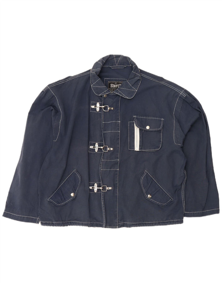 Sinful Herre Utility Jacket UK 44 2XL Navy Blue