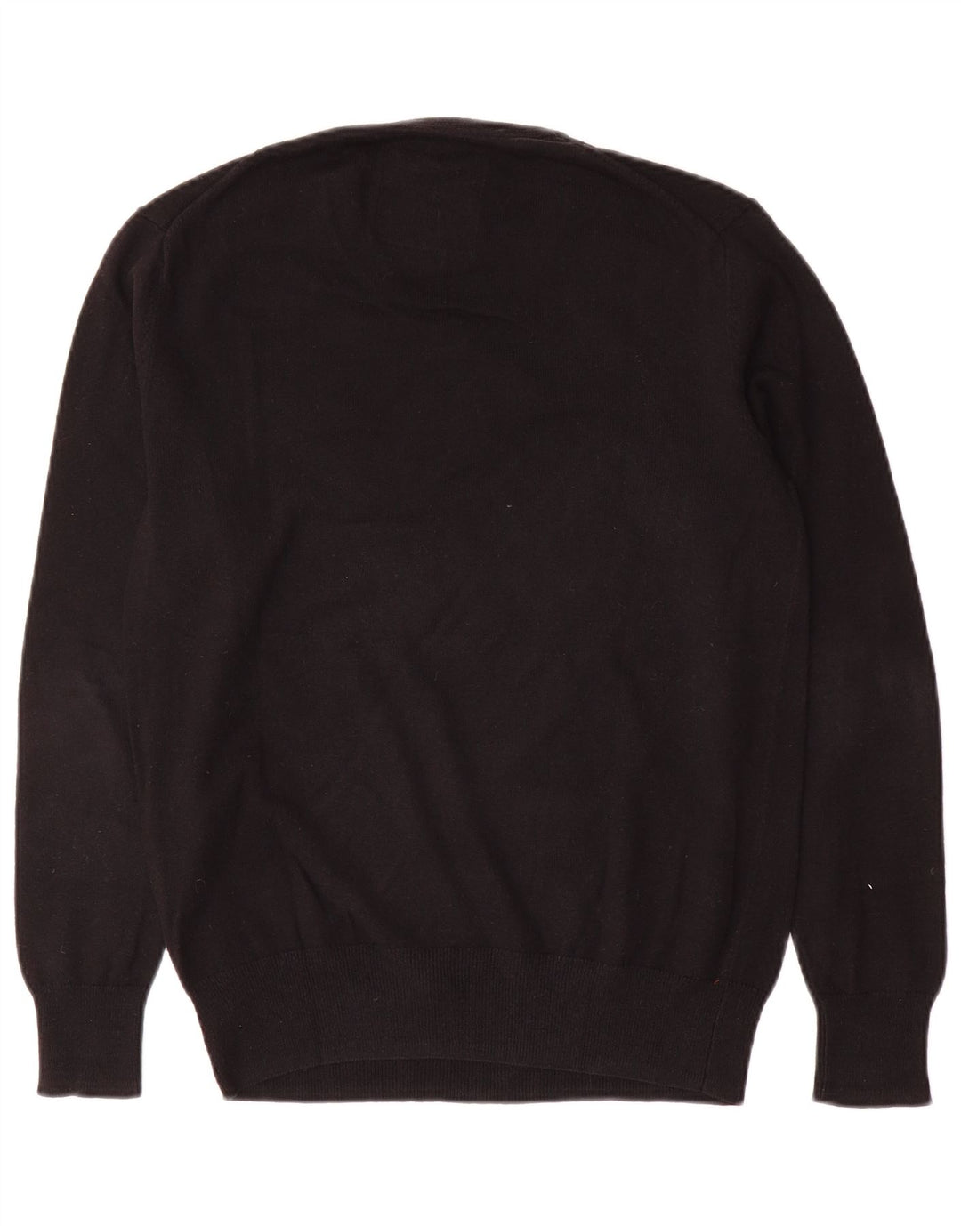 Superdry Herre V-hals sweater Medium Sort Bomuld