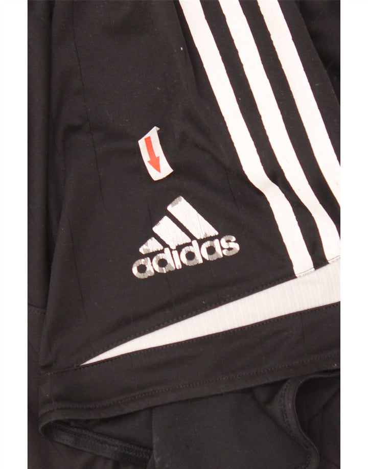 Adidas Herre grafiske sportsshorts Medium Sort Colourblock Polyester