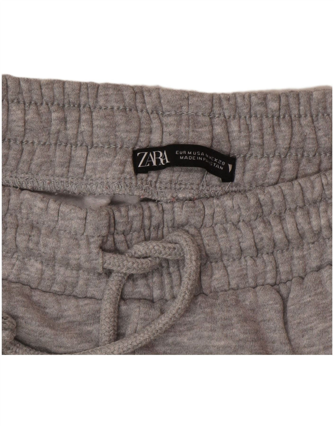 Zara træningsdragt til kvinder Joggers UK 12 Medium Grey Flecked Polyester