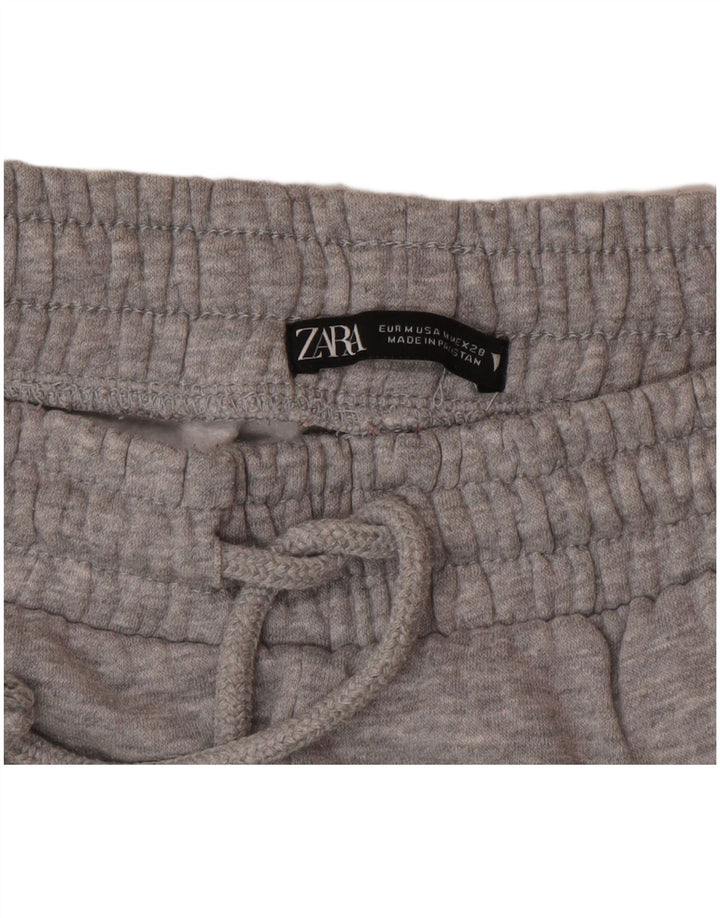 Zara træningsdragt til kvinder Joggers UK 12 Medium Grey Flecked Polyester