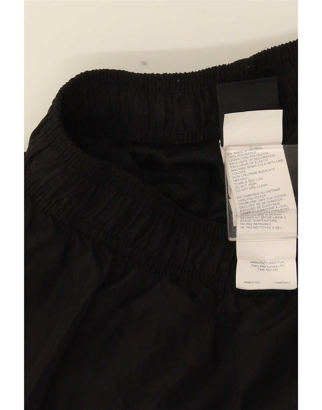 Nike Herre Dri Fit grafiske sportsshorts store sorte polyester