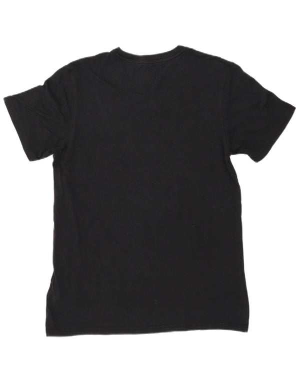 Adidas Herre grafisk T-shirt Top Medium Marineblå Bomuld