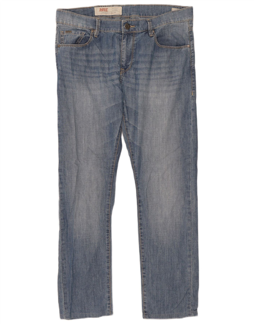 Rifle Herre Slim Jeans W36 L31 Blå Bomuld