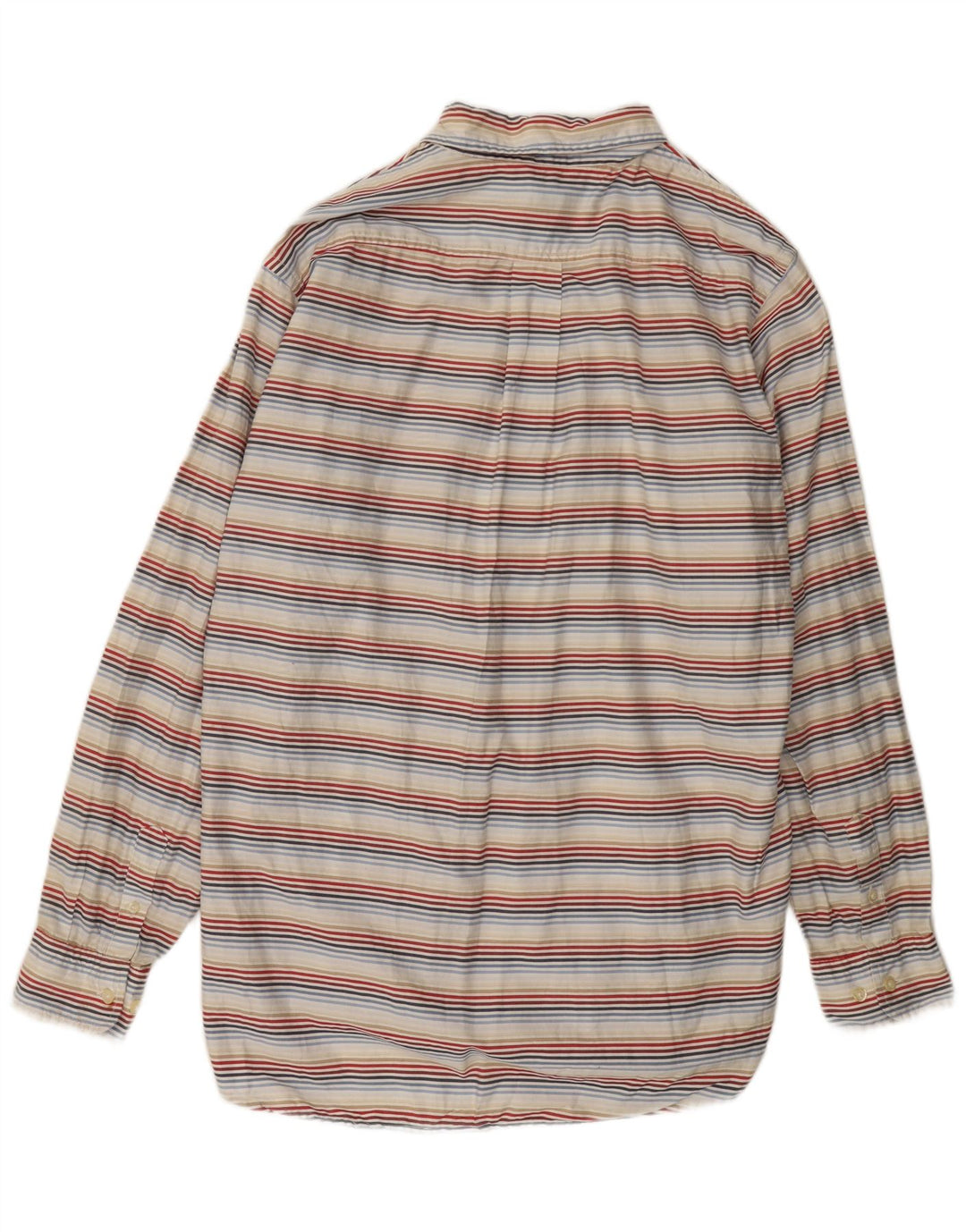 MARINA YACHTING Herreskjorte str. 43 Stor flerfarvet stribet bomuld