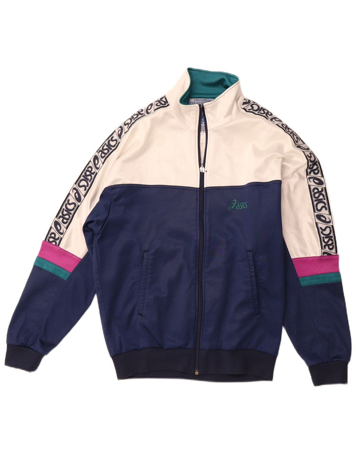 Asics hel træningsdragt til kvinder IT 48 XL Marineblå Colourblock Polyamid