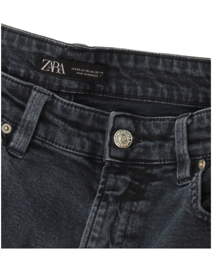 Zara Herre Slim Jeans EU 42 Large W32 L29 Navy Blue