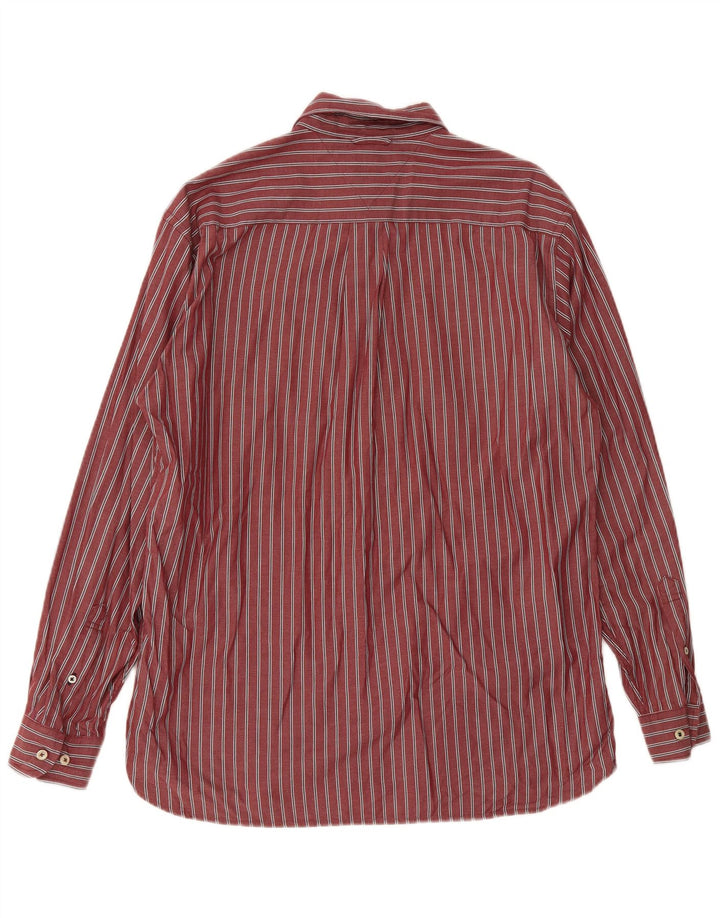 Tommy Hilfiger Herreskjorte Medium rødstribet bomuld