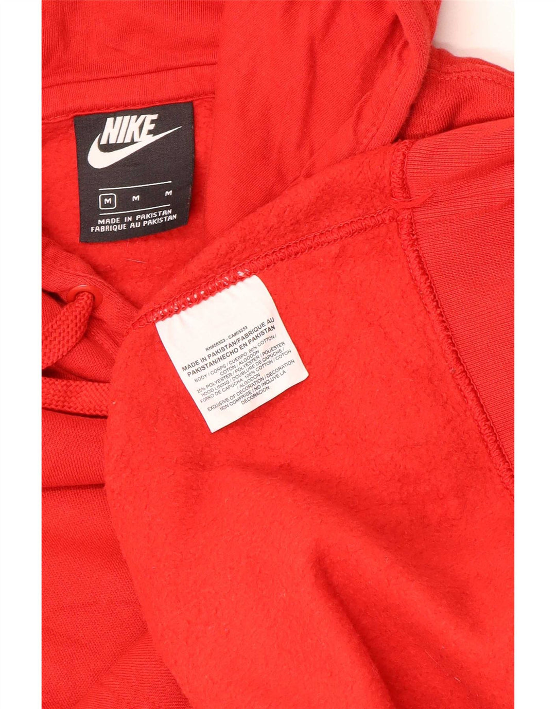 Nike Herre hættetrøje Jumper Medium Rød Polyester