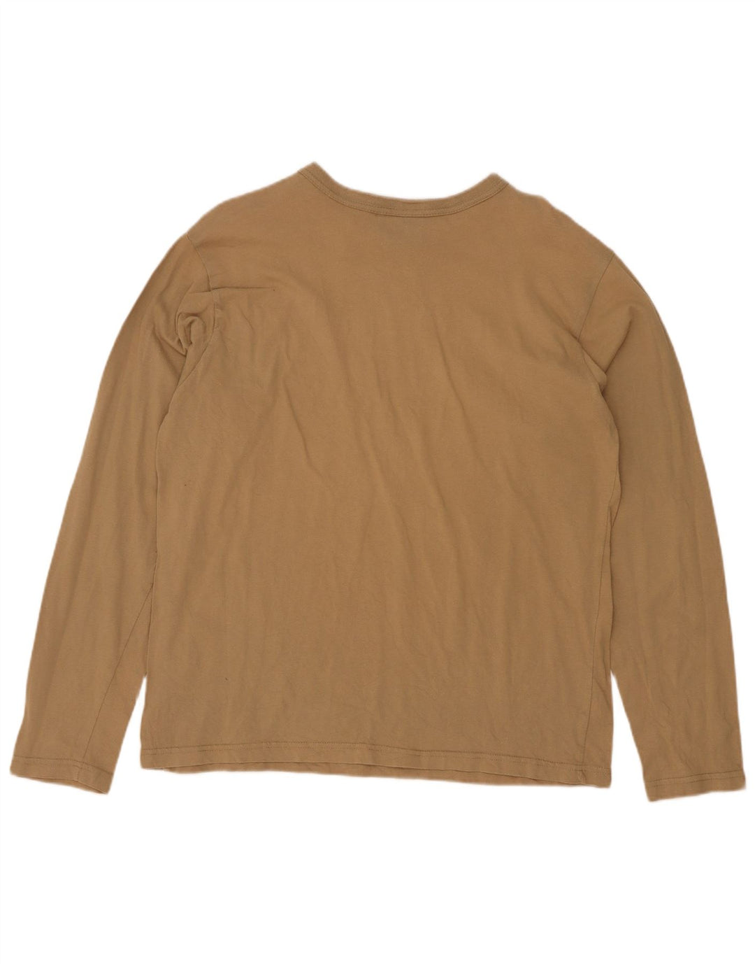 Ellesse Dame Grafisk Top Langærmet UK 16 Stor Brun