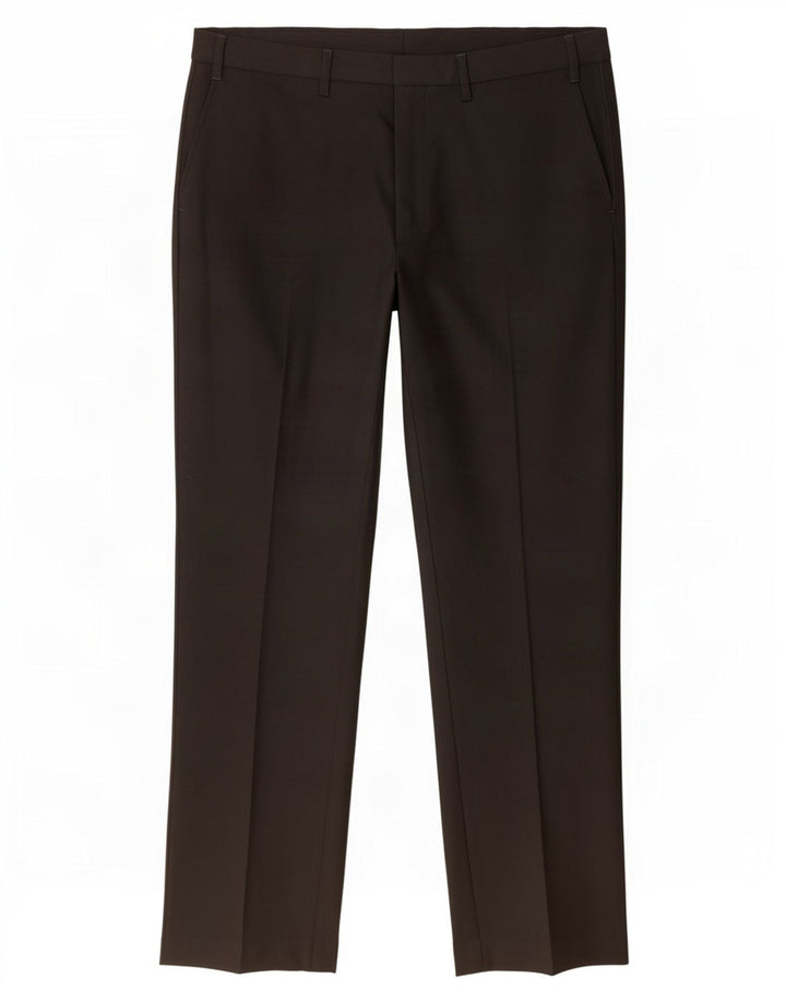 Marks & Spencer Herre Slim Fit Suit Bukser W36 L31 Sort Polyester