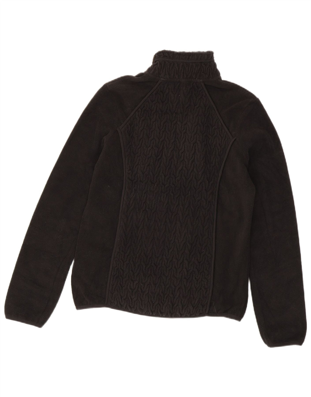 Brugi Dame Fleecejakke UK 14 Stor Sort Polyester