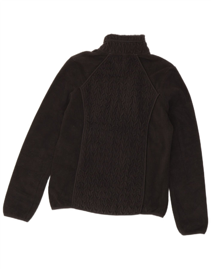 Brugi Dame Fleecejakke UK 14 Stor Sort Polyester