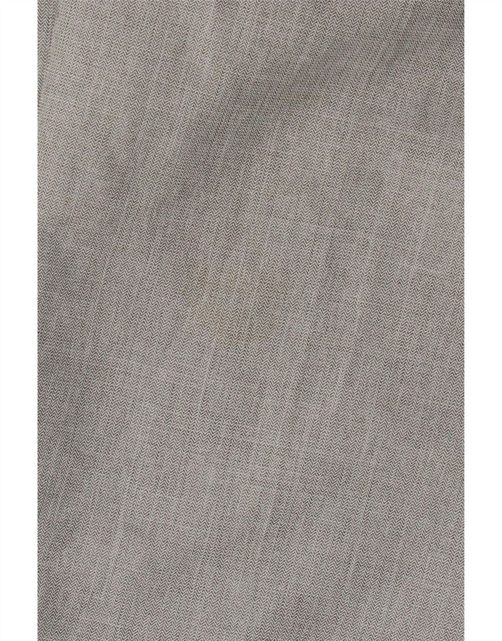 Marks & Spencer Herre Regular Suit Bukser W42 L31 Grå polyester