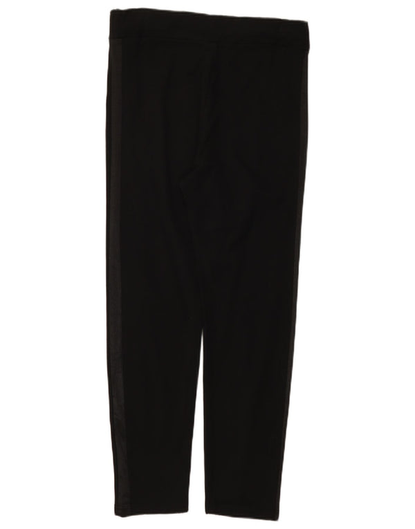 Zara Womens Leggings UK 14 Large Black Viscose