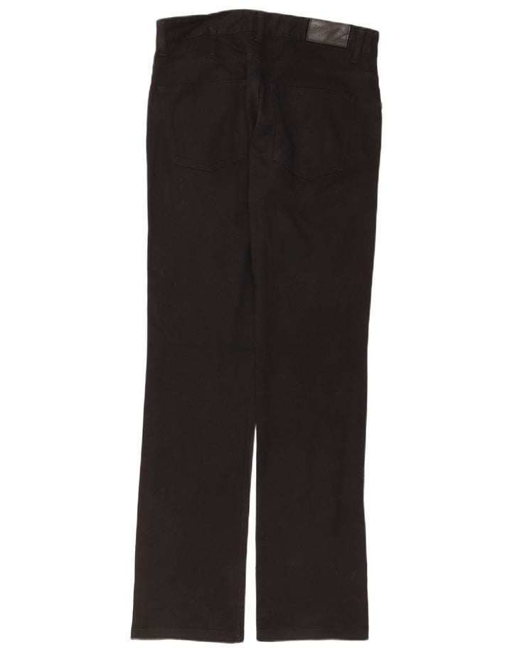 Zara Straight Jeans til mænd EU 38 Small W30 L32 Sort Bomuld