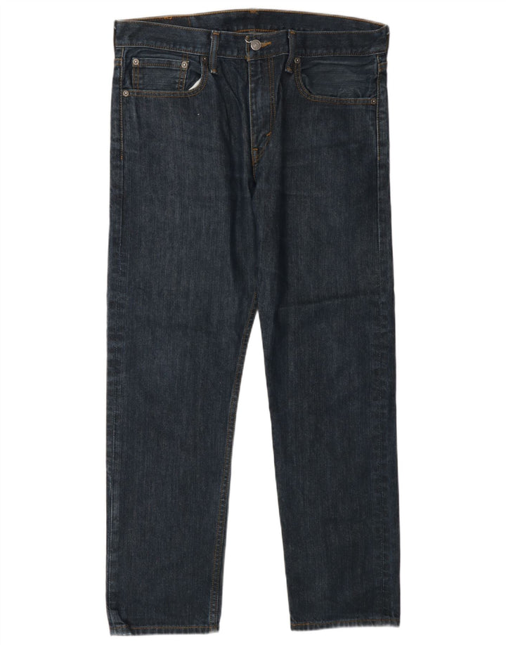 Levi's Herre 502 tilspidsede jeans W33 L30 blå bomuld