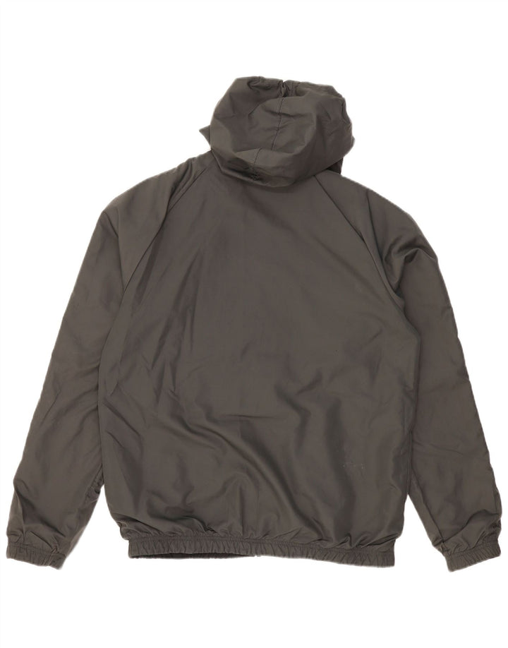 ADIDAS Herre grafisk vendbar jakke UK 38 Medium Black Colourblock