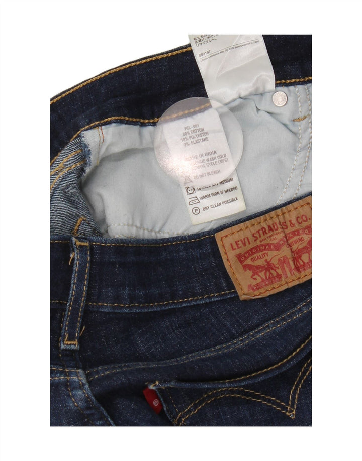 Levi's Dame Bootcut Jeans W28 L30 Blå Bomuld