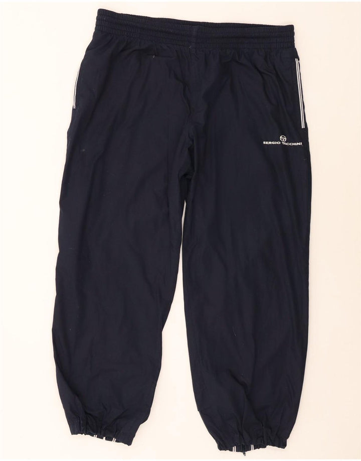 Sergio Tacchini Herre træningsdragt Bukser Joggers 2XL Navy Blue Polyester