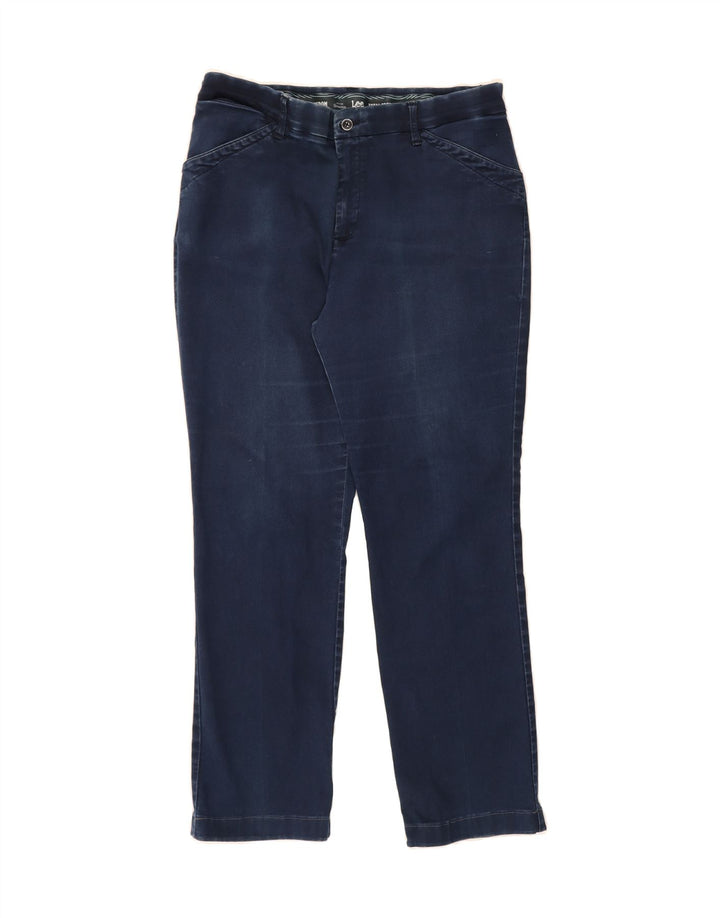LEE Womens Straight Jeans US 16 2XL W38 L29 Blue Cotton Vintage Lee and Second-Hand Lee from Messina Hembry 