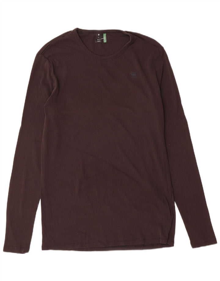 G-Star Herre Top Langærmet XL Sort Bomuld