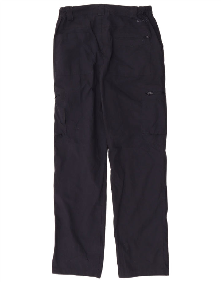 Mountain Warehouse Straight Cargo bukser til mænd W32 L32 Marineblå polyester