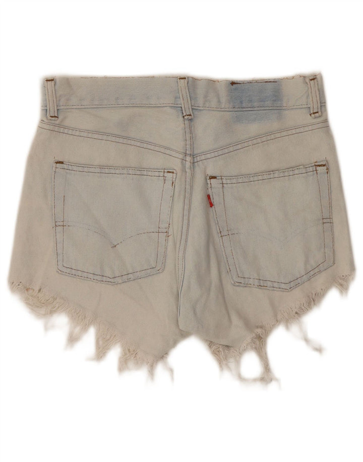 Levi's Distressed Denim Shorts til kvinder W28 Medium Blue