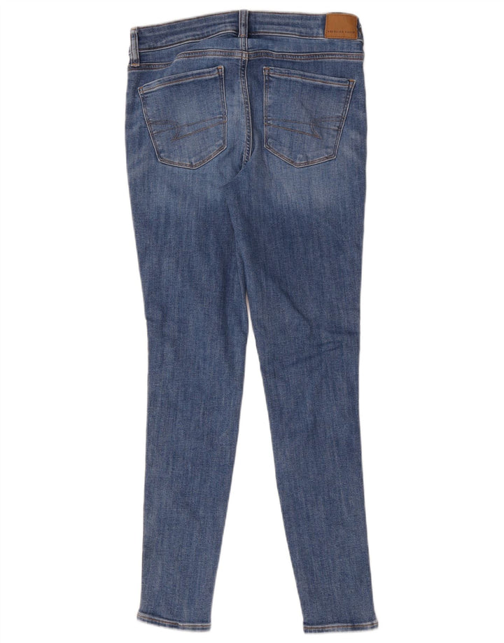 American Eagle Dame Skinny Jeans US 6 Medium W30 L28 Blå Bomuld