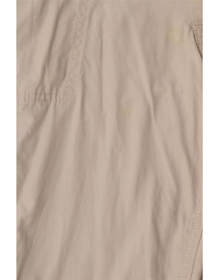 MARKS & SPENCER Herre Cargo Shorts W32 Medium Grey Bomuld