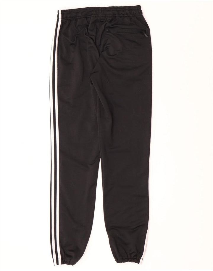 Adidas Drenge Træningsdragt Bukser Joggers 15-16 År Sort Polyester