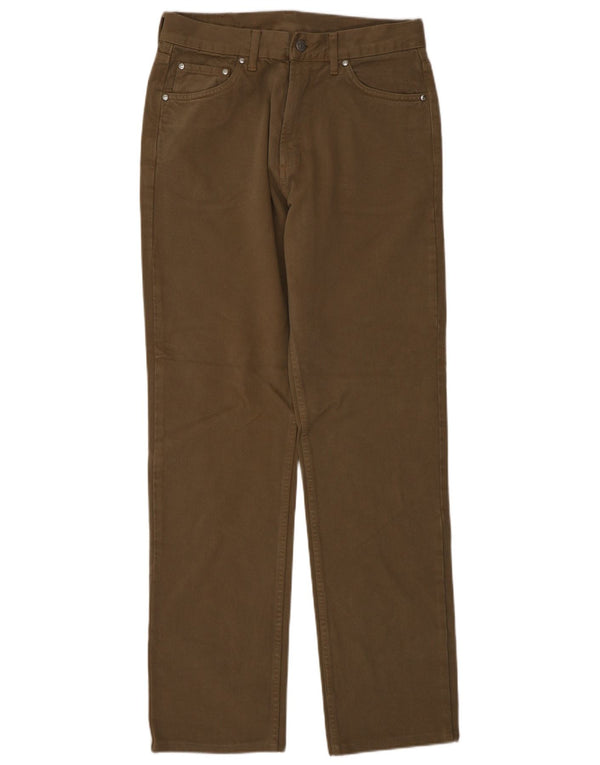 Carrera Straight Jeans til mænd W31 L32 Khaki Bomuld