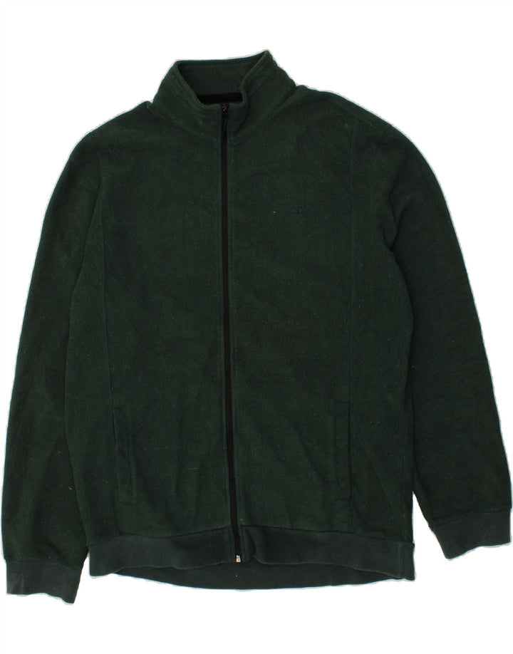 CHAMPION Fleecejakke til mænd UK 46 3XL Grøn Polyester